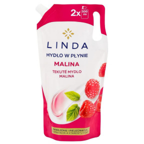 Жидкое крем-мыло Linda Linda Малина, 1000 мл